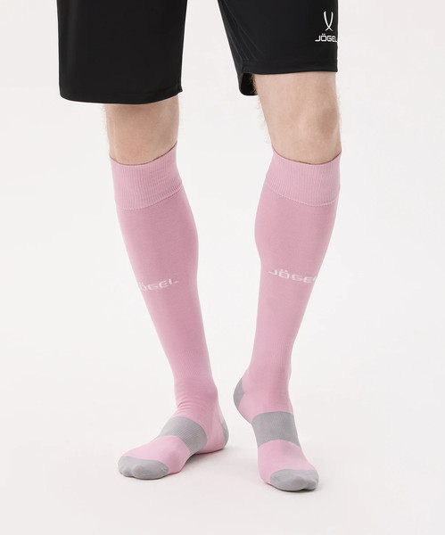 Изображение товара Гетры футбольные Jogel Camp Basic Socks / JC1GA0122.81 (р.35-38, розовый/белый)
