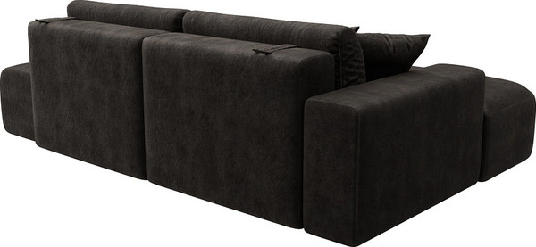 Изображение товара Диван угловой Лига Диванов Лига-036 НПБ Модерн левый / 127768L (велюр Brut 17 коричневый)