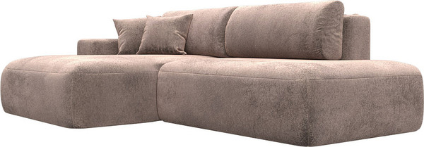 Изображение товара Диван угловой Лига Диванов Лига-036 НПБ Модерн левый / 127775L (велюр Tower 05 бежевый)