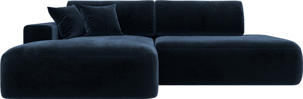 Изображение товара Диван угловой Лига Диванов Лига-036 НПБ Модерн левый / 127776L (велюр Tower 13 синий)