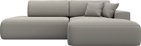 Изображение товара Диван угловой Лига Диванов Лига-036 НПБ Модерн правый / 125472 (рогожка амур бежевый)