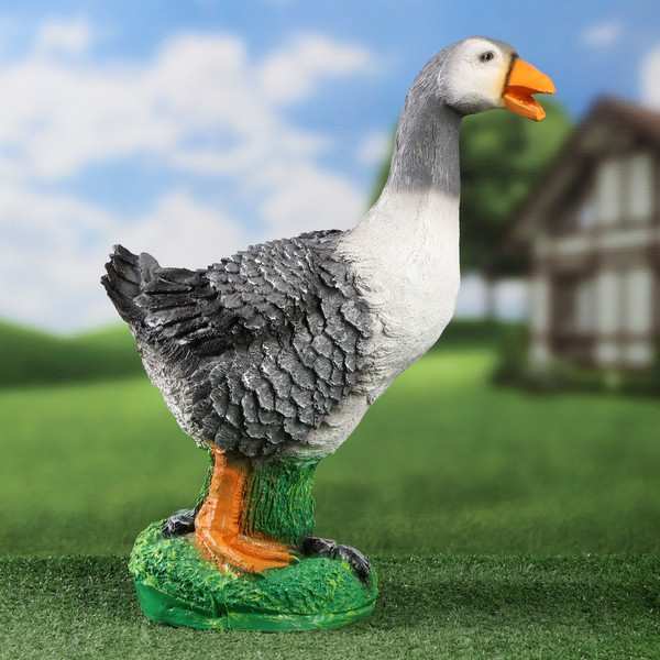 Изображение товара Фигурка для сада Хорошие сувениры Гусь кричащий / 1090082