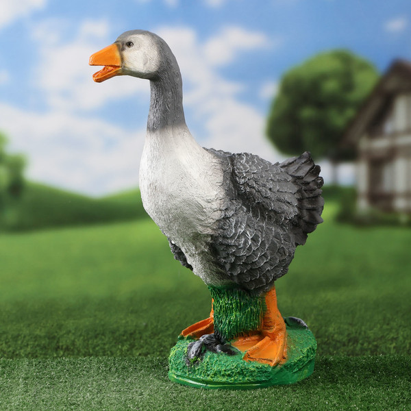 Изображение товара Фигурка для сада Хорошие сувениры Гусь кричащий / 1090082