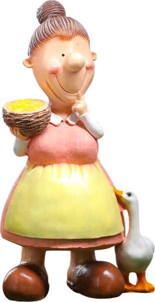 Изображение товара Фигурка для сада Хорошие сувениры Бабушка с пшеницей / 1090059