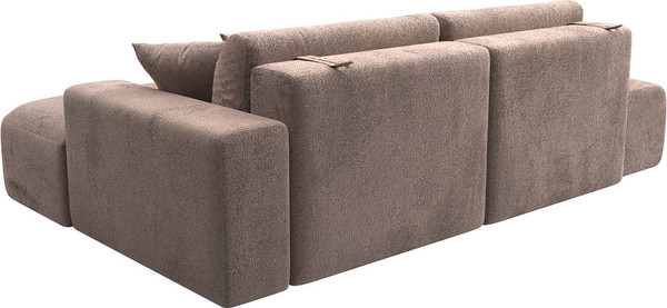 Изображение товара Диван угловой Лига Диванов Лига-036 НПБ Модерн правый / 127775 (велюр Tower 05 бежевый)