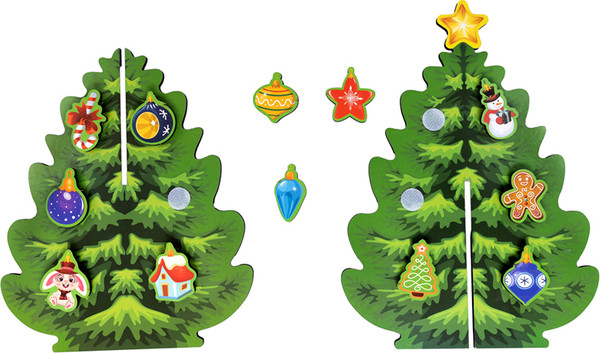 Изображение товара Развивающая игра Десятое королевство Наряжаем Елочку / 05856