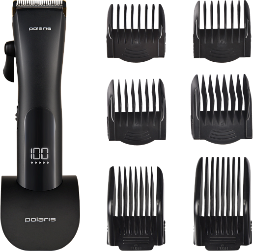 Изображение товара Машинка для стрижки волос Polaris PHC 2500 (черный)