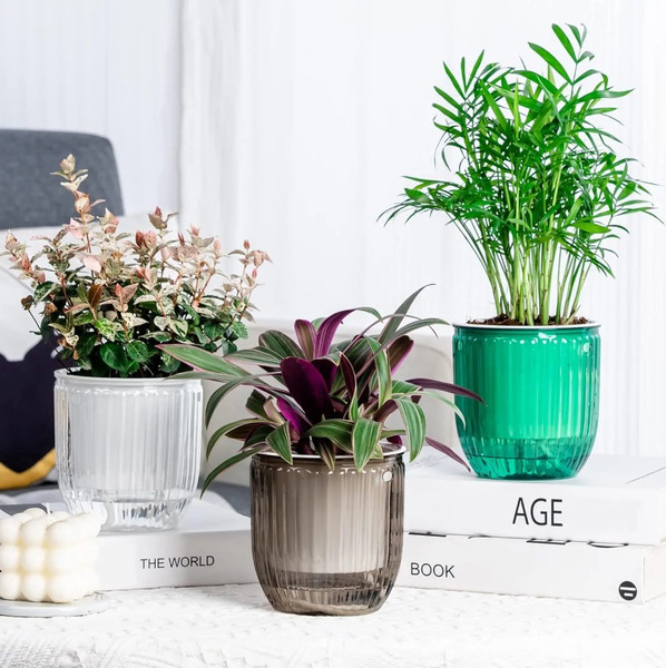 Изображение товара Кашпо BOTANICA Liana (16.5x15см, зеленый)