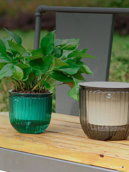 Изображение товара Кашпо BOTANICA Liana (16.5x15см, коричневый)