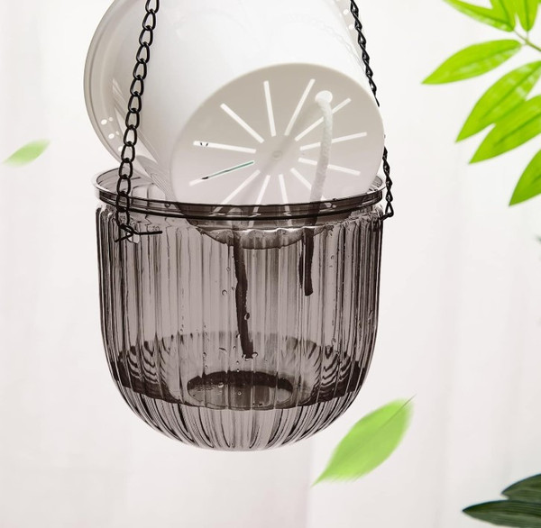 Изображение товара Кашпо BOTANICA Liana (16.5x15см, коричневый)