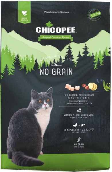 Изображение товара Сухой корм для кошек Chicopee HNL No Grain (400г)