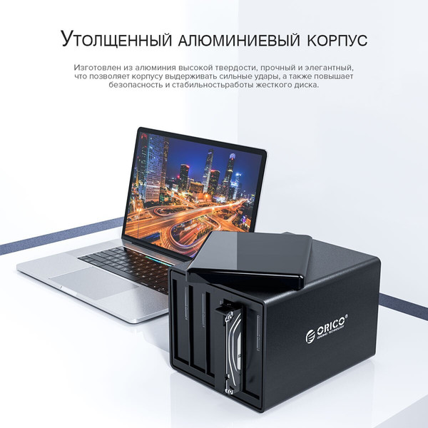 Изображение товара Док-станция для жесткого диска Orico NS200RU3 (черный)