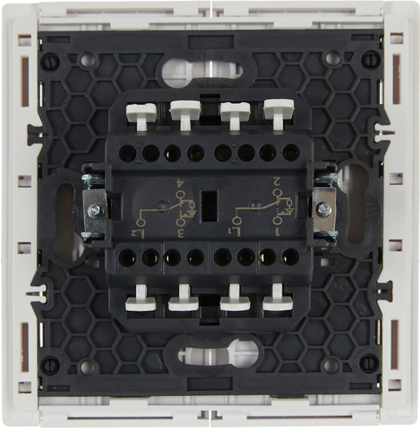 Изображение товара Выключатель IEK Forte&Piano FP-V22-1-10-1-K01 (белый)