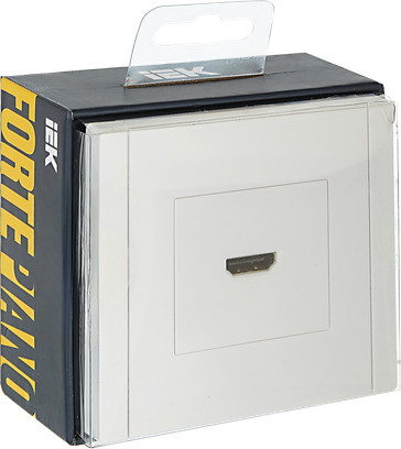 Изображение товара Розетка IEK Forte&Piano FP-H10-K01 (белый)