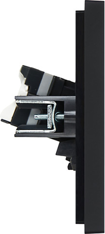 Изображение товара Розетка IEK Forte&Piano FP-K20-1-K02 (черный)