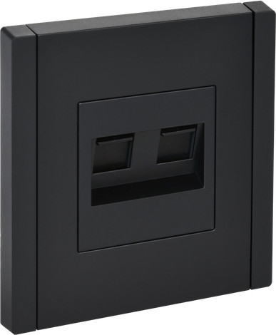 Изображение товара Розетка IEK Forte&Piano FP-K20-1-K02 (черный)