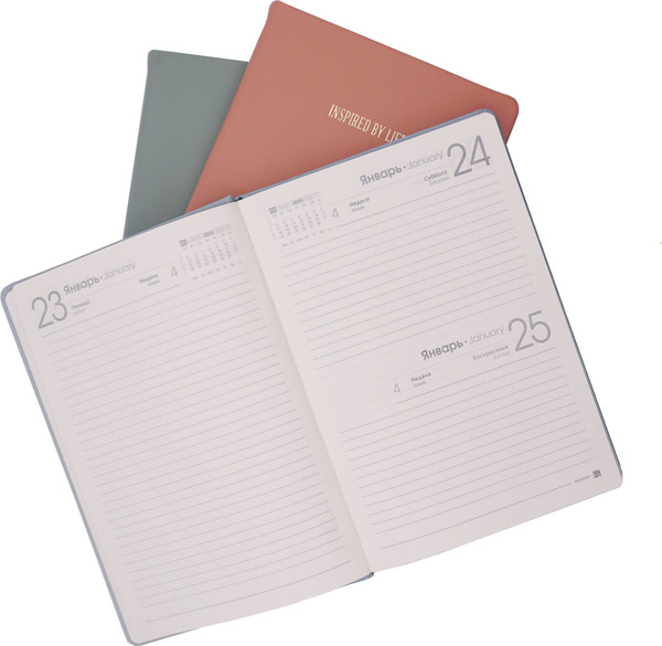 Изображение товара Ежедневник Listoff Floreale. Cedar Rose / ЕКФФ52613602 (176л)