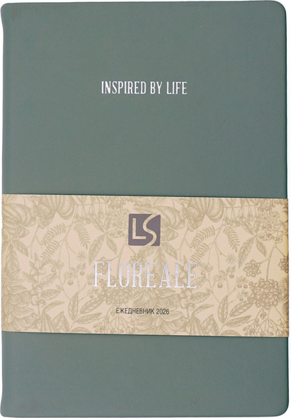 Изображение товара Ежедневник Listoff Floreale. Eucalyptus / ЕКФФ52613603 (176л)