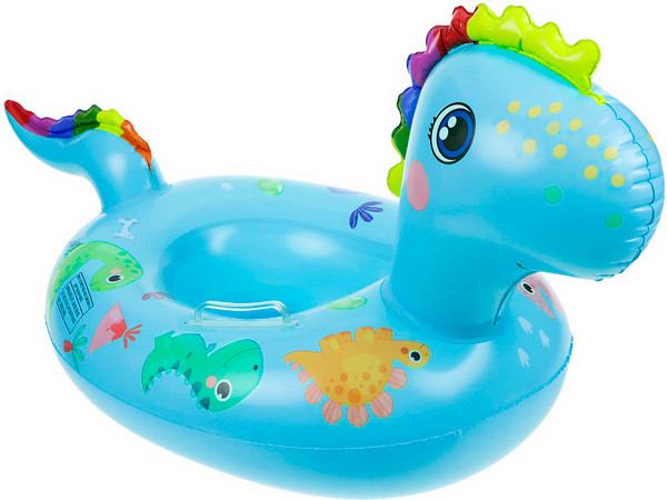 Изображение товара Надувной круг-ходунки Onlytop Динозаврик 9378675 (бирюзовый)