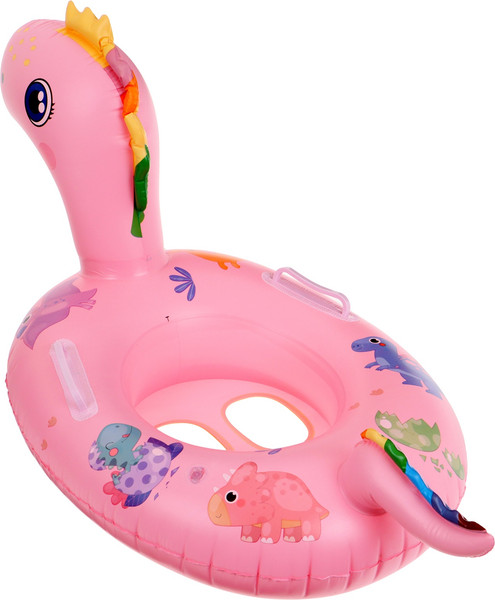 Изображение товара Надувной круг-ходунки Onlytop Динозаврик 9378674 (розовый)