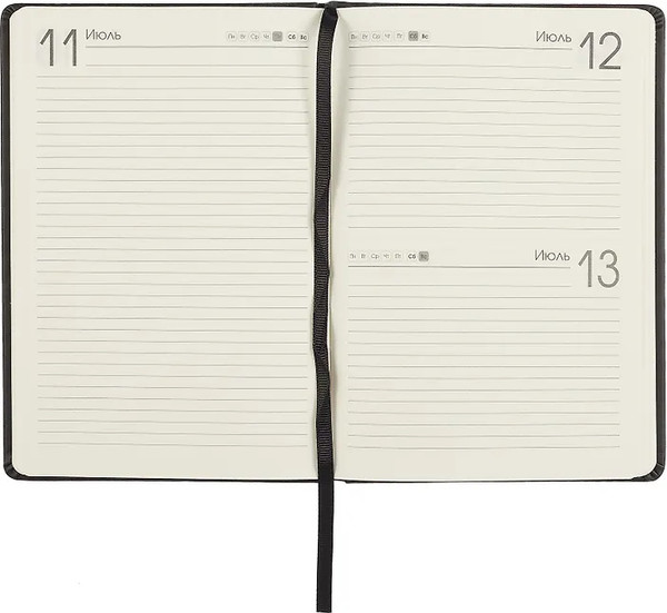 Изображение товара Ежедневник Listoff Joy Book / ЕКДБ52617601 (176л, черный агат)