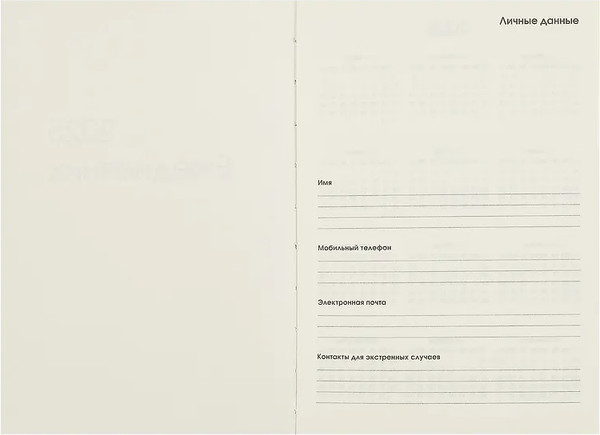 Изображение товара Ежедневник Listoff Joy Book / ЕКДБ52617601 (176л, черный агат)