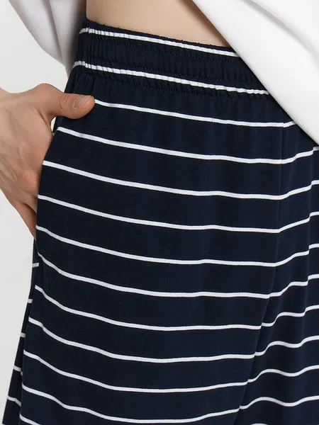 Изображение товара Шорты Mark Formelle 531027 (р.94-170/176, белая-синяя полоска)