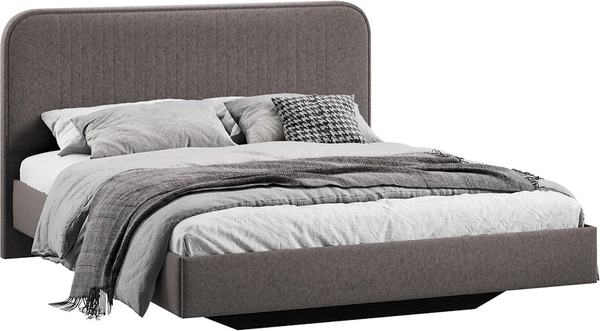 Изображение товара Каркас кровати ТриЯ Тиффани тип 1 140x200 (микровелюр Jercy Stone)