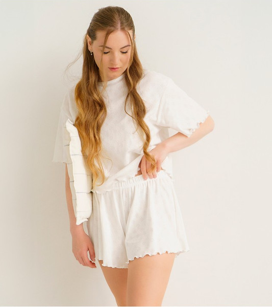 Изображение товара Шорты пижамные Dea Mia 5307 рис.0016 (р.170,176-106, молочный)