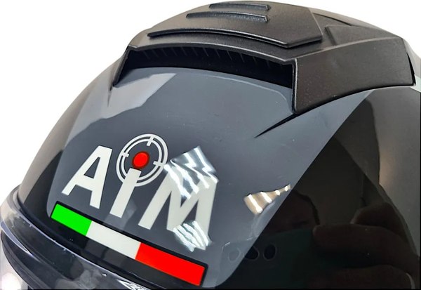 Изображение товара Мотошлем AiM JK526 / 526-023-M (M, Grey/Black)