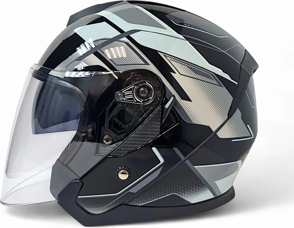 Изображение товара Мотошлем AiM JK526 / 526-023-M (M, Grey/Black)