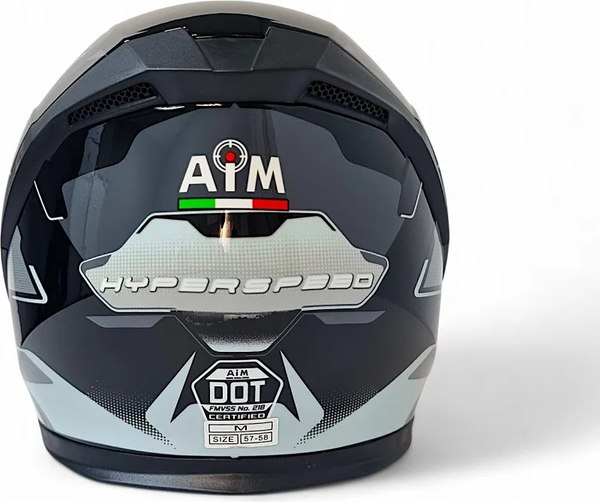 Изображение товара Мотошлем AiM JK526 / 526-023-M (M, Grey/Black)