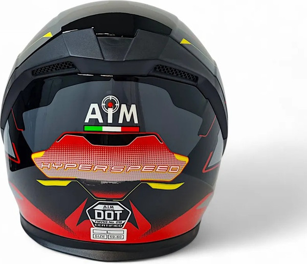 Изображение товара Мотошлем AiM JK526 / 526-013-L (L, Red/Grey/Black)