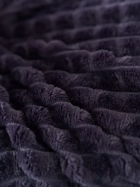 Изображение товара Плед Павлина Skandi Кубики 200x220 (фиолетовый)