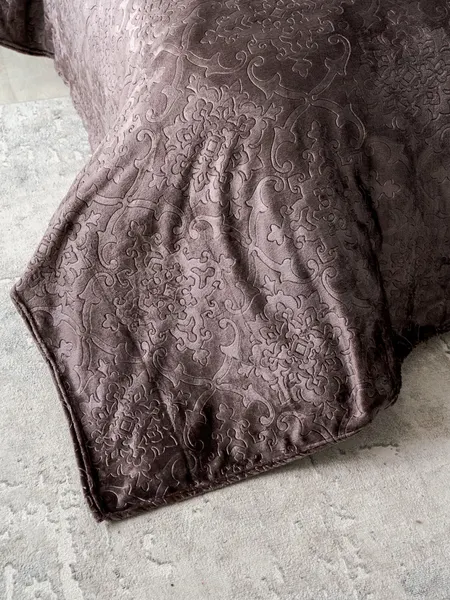 Изображение товара Плед Павлина Skandi Тиснение 150x200 (кофейный)