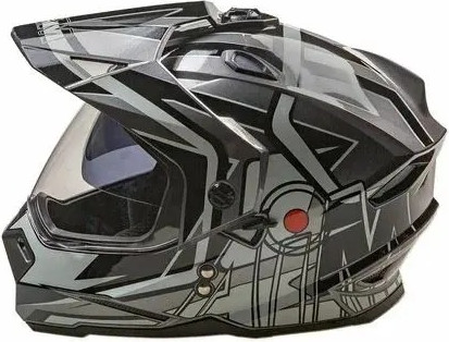 Изображение товара Мотошлем AiM JK802S / 802-024-XL (XL, Black/Grey/White)