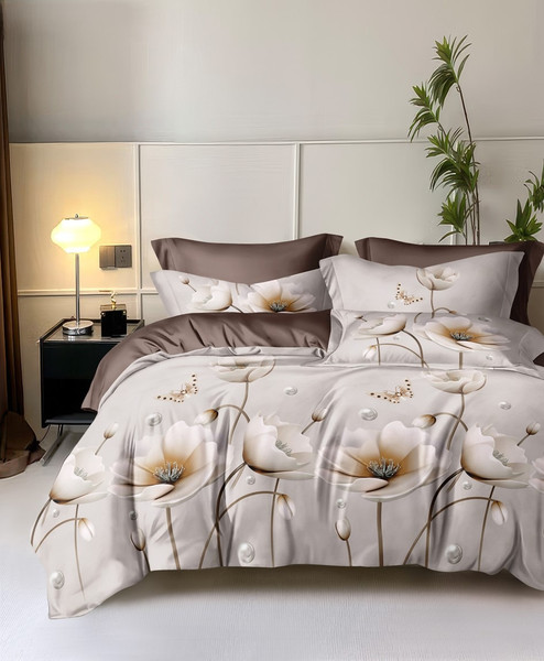 Изображение товара Комплект постельного белья Реноме 2сп Оливковая коллекция УУ 6919 (поплин)