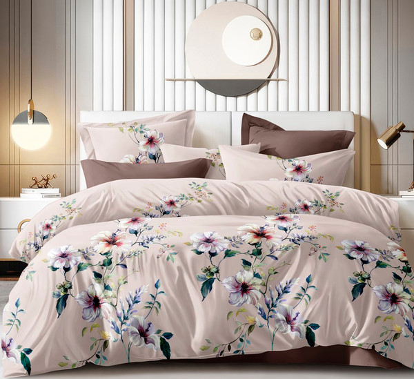 Изображение товара Комплект постельного белья Реноме Евро Оливковая коллекция УУ 6837 (поплин)