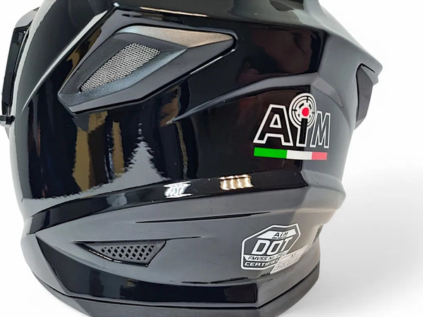 Изображение товара Мотошлем AiM JK802 / 802-001-M (M, Black Glossy)