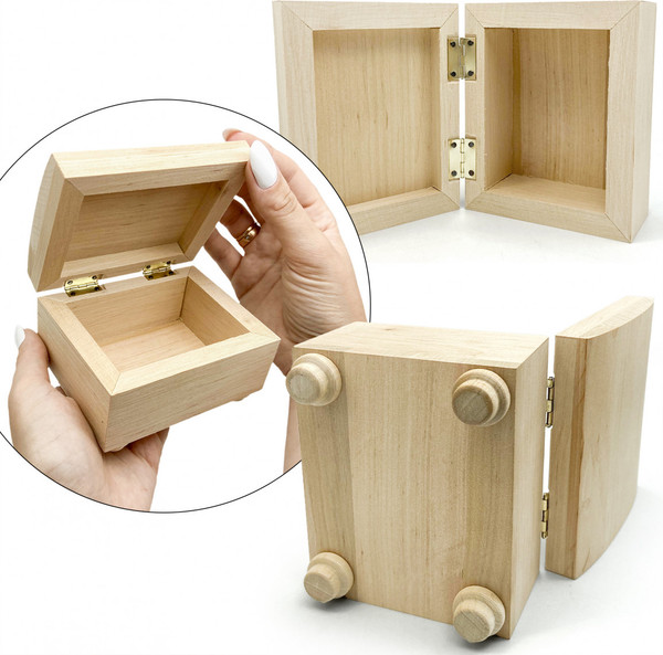 Изображение товара Набор заготовок для творчества Брестская Фабрика Сувениров Шкатулка / kuf01_blank_x2