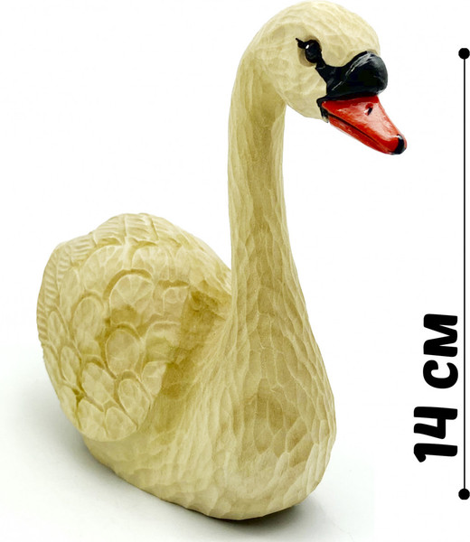 Изображение товара Статуэтка Брестская Фабрика Сувениров Лебедь / r_swan