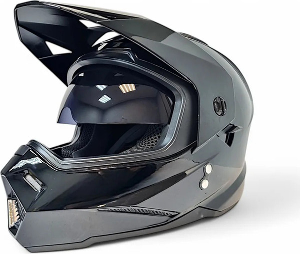 Изображение товара Мотошлем AiM JK802 / 802-001-XS (XS, Black Glossy)