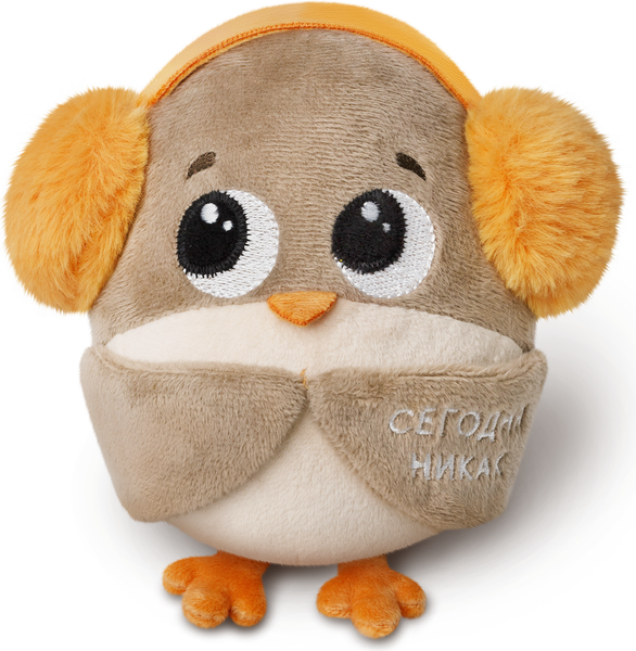 Изображение товара Мягкая игрушка Мякиши Воробушек / 939