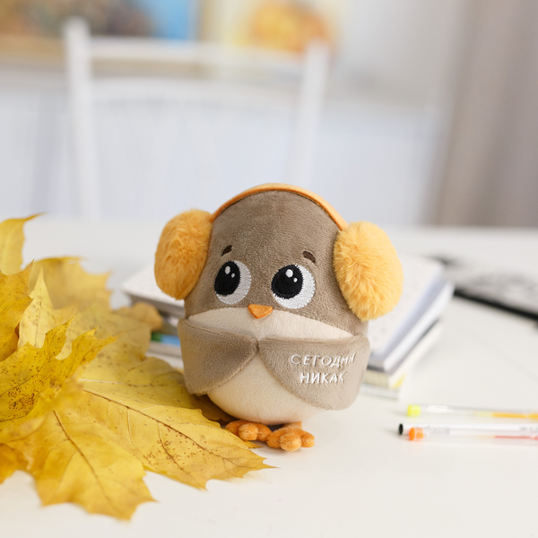 Изображение товара Мягкая игрушка Мякиши Воробушек / 939