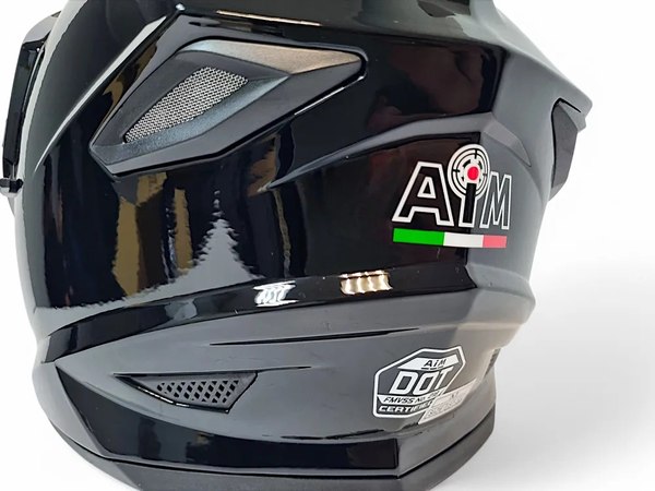 Изображение товара Мотошлем AiM JK802 / 802-001-XXL (XXL, Black Glossy)