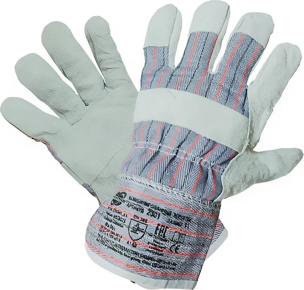 Изображение товара Перчатки защитные Arcticus Комбинированные / 2301 (р-р 10, серый/фиолетовый)