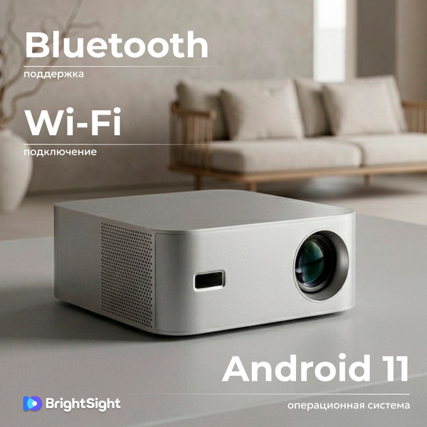 Изображение товара Проектор BrightSight D-001 (серебристый)