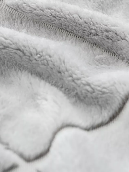 Изображение товара Плед Павлина Skandi Тиснение ромбы 220x240 (серый)