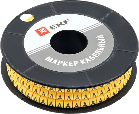 Изображение товара Маркер кабельный EKF PROxima plc-KM-2.5-A (1000шт)