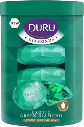Изображение товара Набор мыла Duru Diamonds Волшебный изумруд (4x90г)